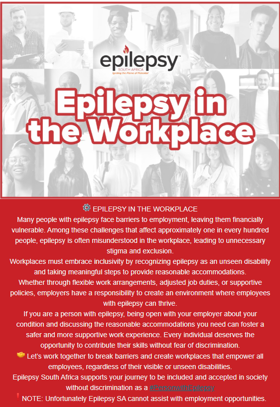Epilepsy Knysna newsletter May 2026